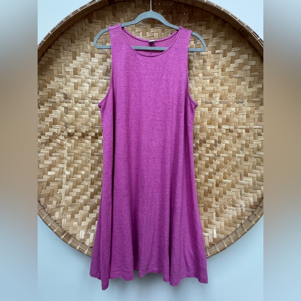 Old Navy Fuchsia Sleeveless Mini Dress